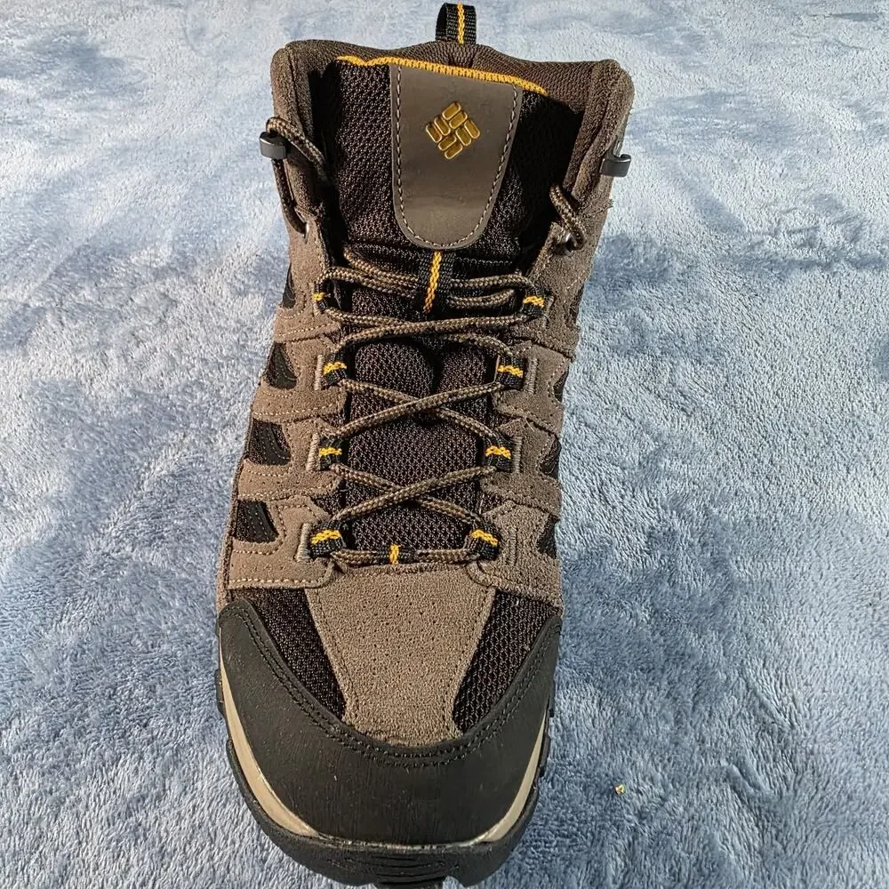 Columbia Crestwood Mid Waterproof Hiking Boots Men 10.5 Brown BM5371-231